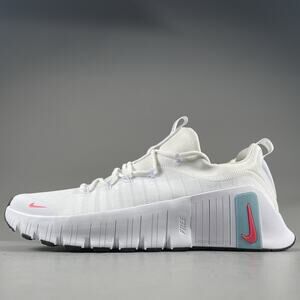 Women 15 Men 13.5 Nike Free Metcon 6 White Turquoise Athletic Sneaker FJ7126-102